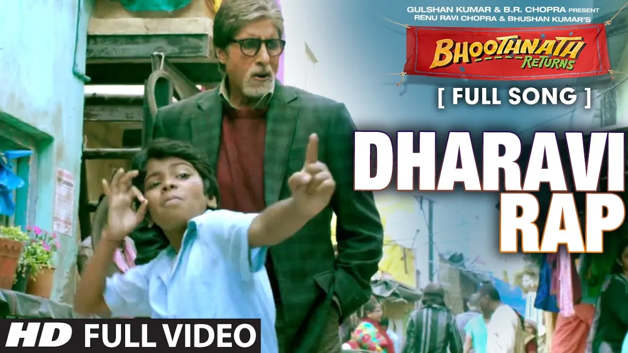 Dharavi Rap Full Video Song l Bhoothnath Returns l Amitabh Bachchan background