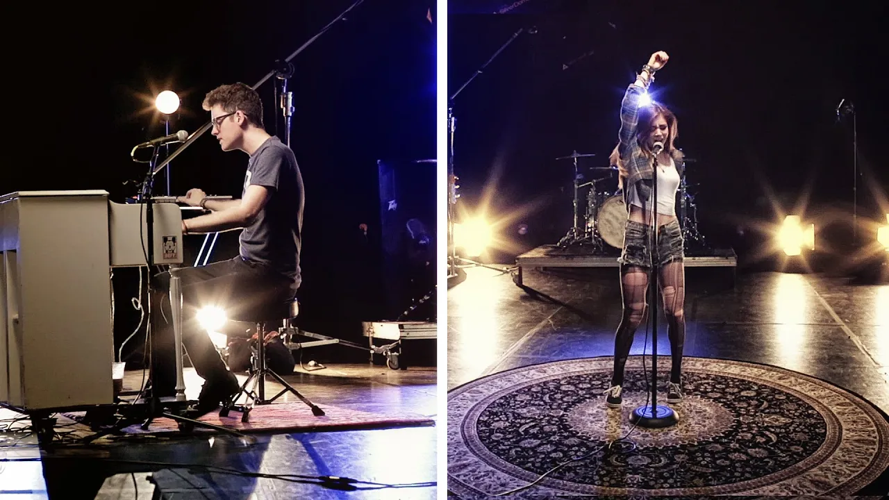 Find You - Zedd | Alex Goot & Against The Current backdrop