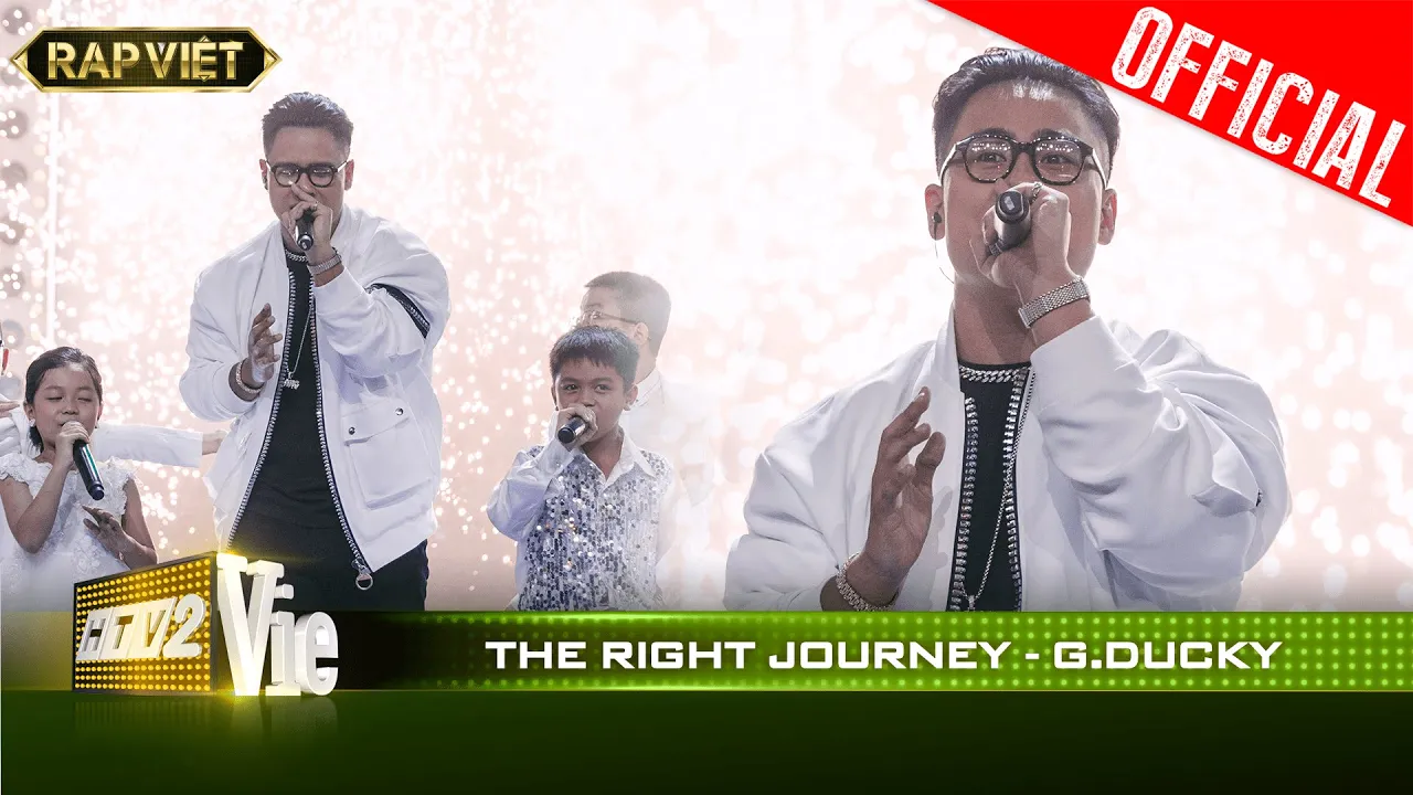 GDucky đốt cháy sân khấu với bản rap The Right Journey | RAP VIỆT