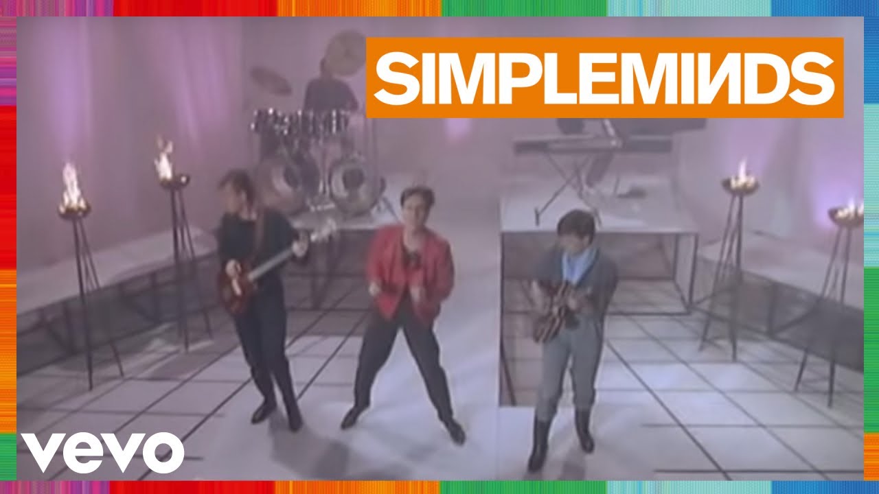 Simple Minds - Up On The Catwalk background