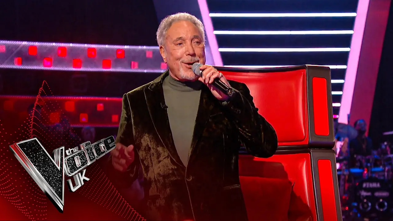 Sir Tom Jones' 'It's Not Unusual' | Blind Auditions | The Voice UK 2020 background