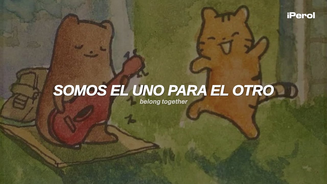 Mark Ambor - Belong Together (Español + Lyrics) background