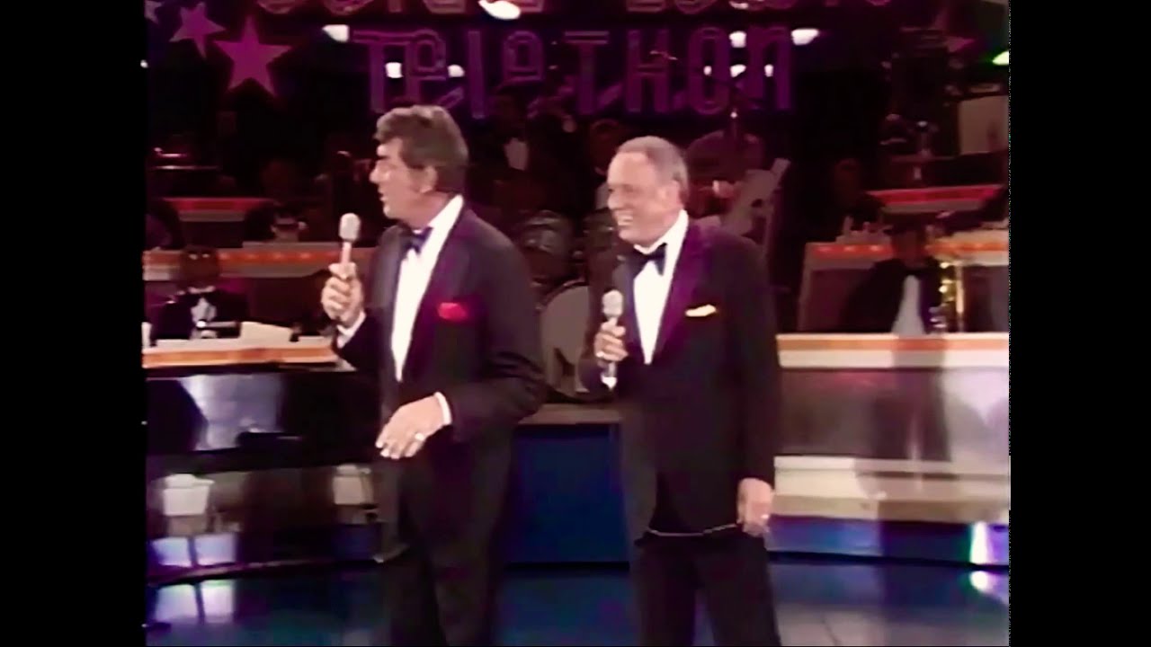 MUST WATCH!! - DEAN MARTIN & FRANK SINATRA FULL MEDLEY (FUNNY) background