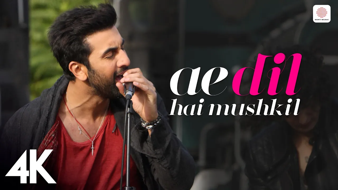 Ae Dil Hai Mushkil - Title Track | 4k Music Video | Ranbir | Anushka | Aishwarya | Arijit | Pritam