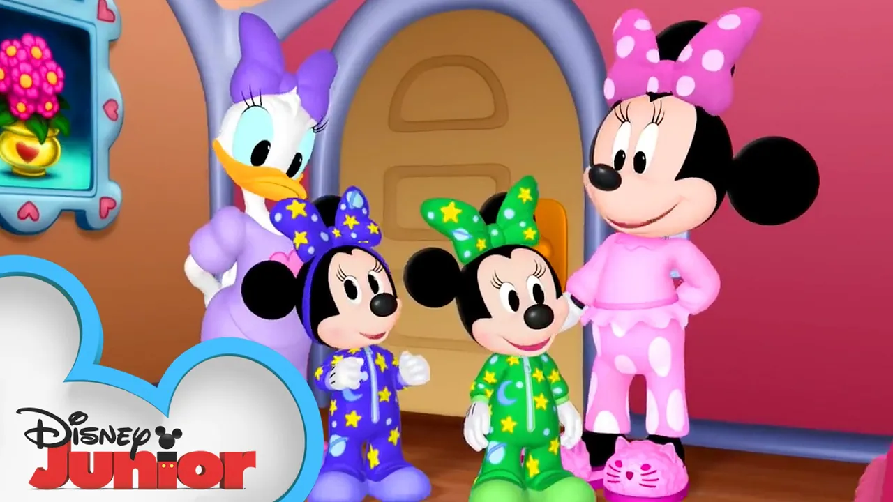 Slumber Party | Minnie's Bow-Toons 🎀 | @disneyjr