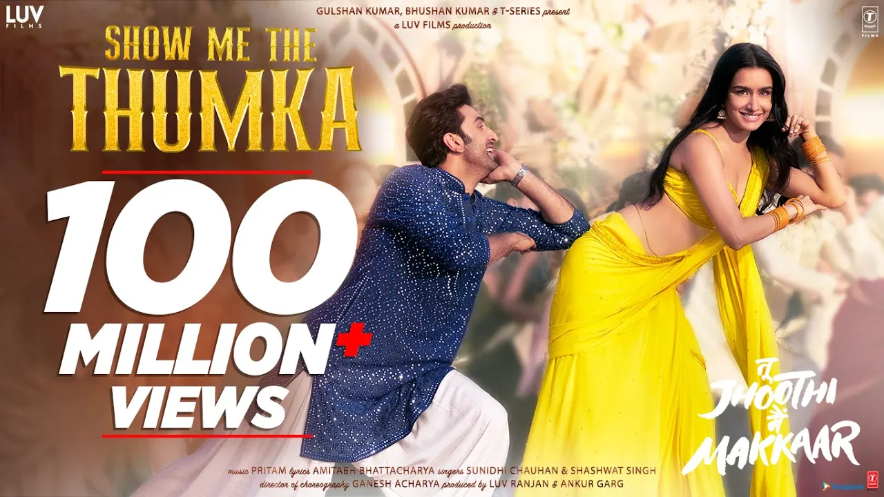 Show Me The Thumka (Song) Tu Jhoothi Main Makkaar |Ranbir,Shraddha|Pritam|Sunidhi,Shashwat|Amitabh B background