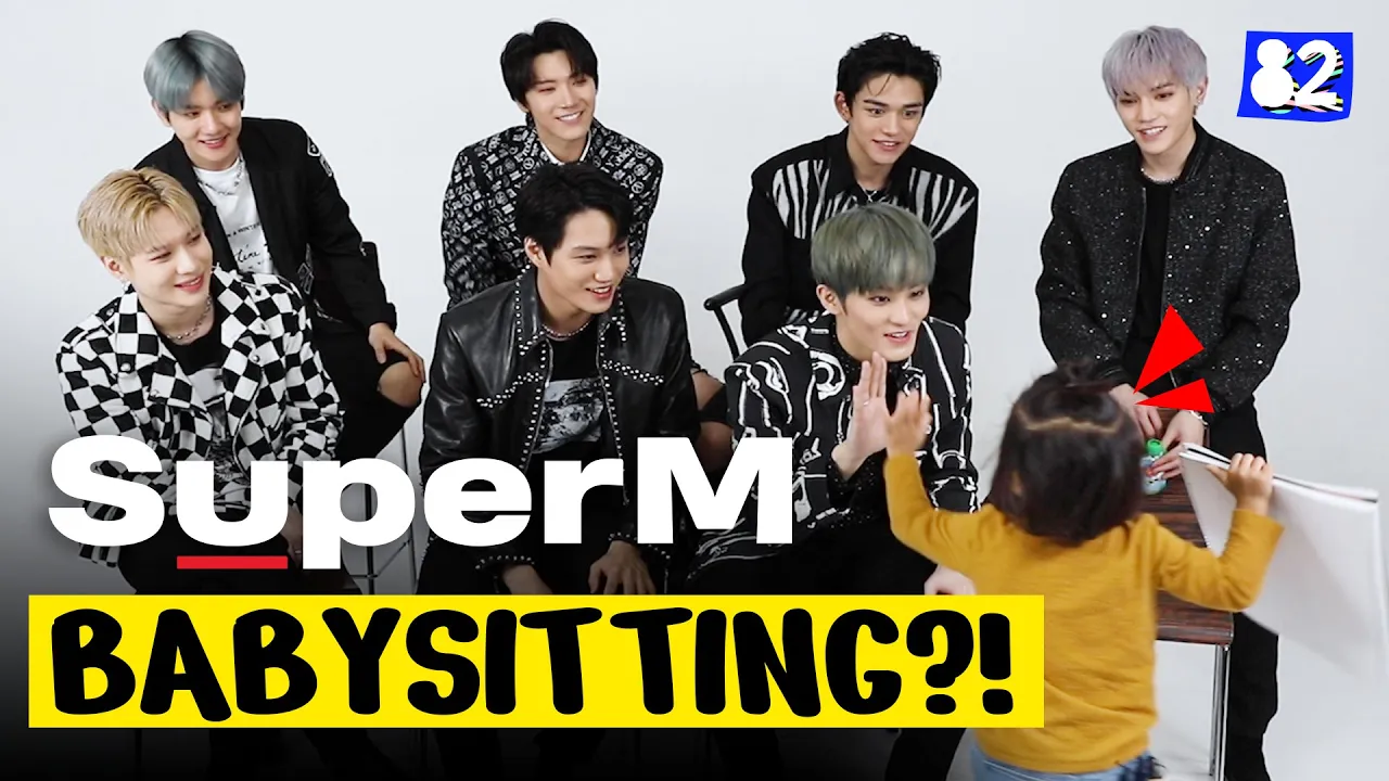 SuperM Gets Flustered by Kids