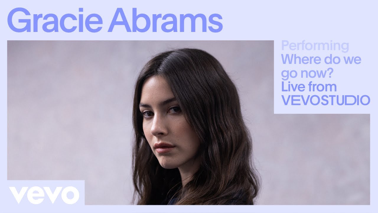 Gracie Abrams - Where do we go now (Live Performance) | Vevo background