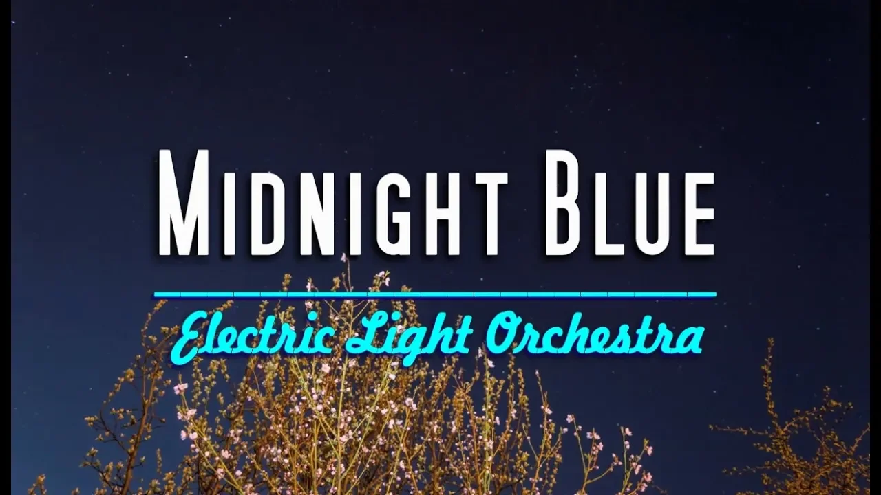 Midnight Blue - Electric Light Orchestra (KARAOKE VERSION) background