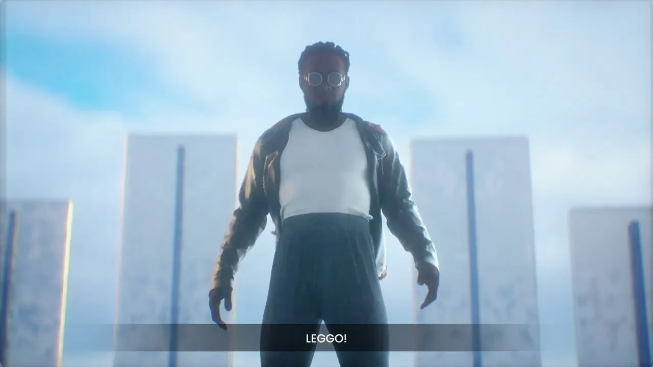 Timaya - Something Must To Kill A Man (Lyrics Visualizer) background