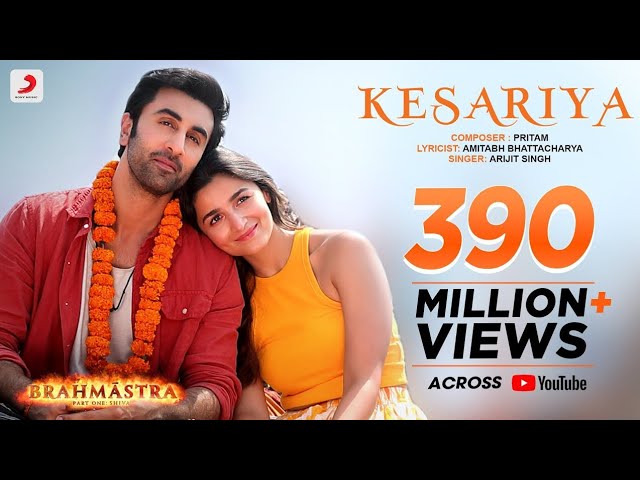 Kesariya - Brahmastra | Ranbir Kapoor | Alia Bhatt | Pritam | Arijit Singh | Amitabh Bhattacharya