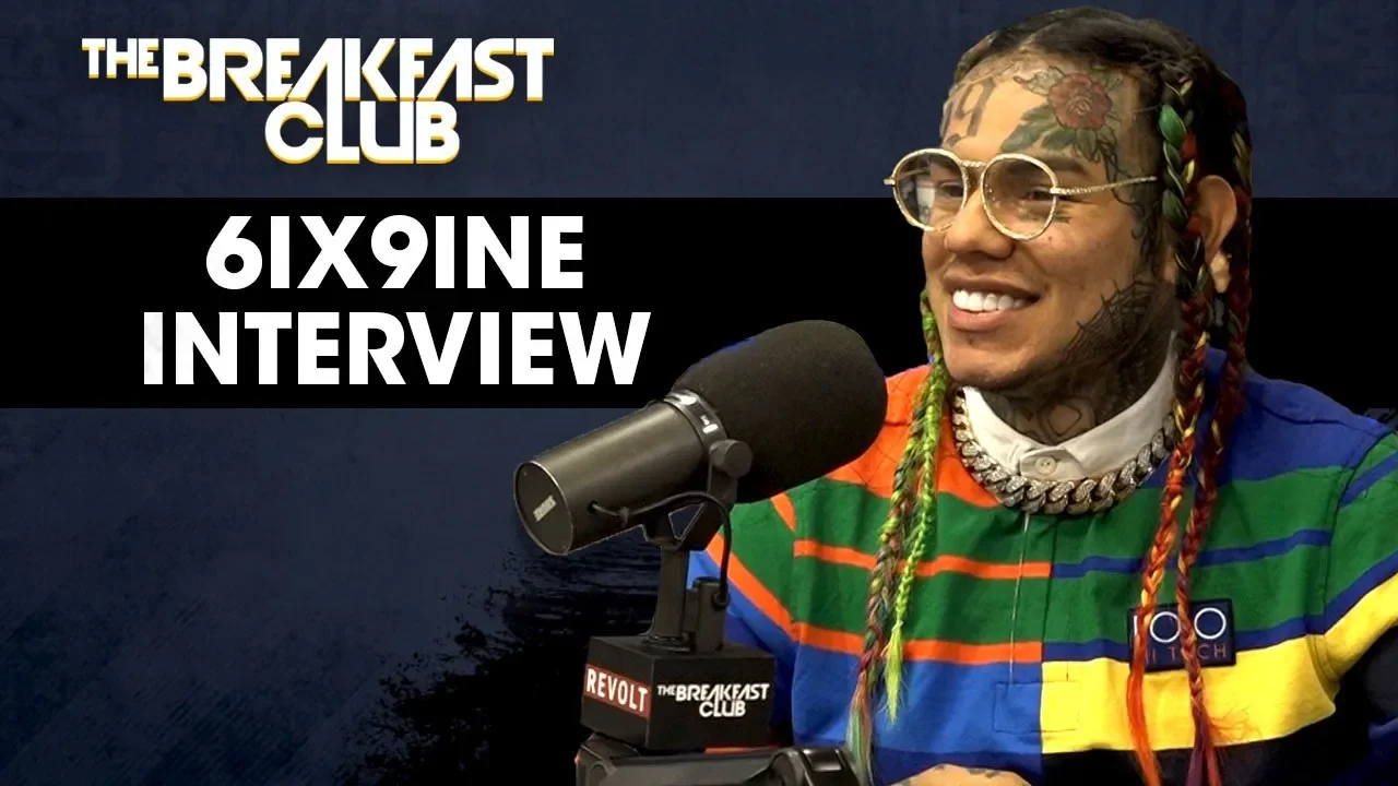 Tekashi 6ix9ine Explains Why He Fired His Team, Recent Shooting & New Album (2018) | Watch on Movi47