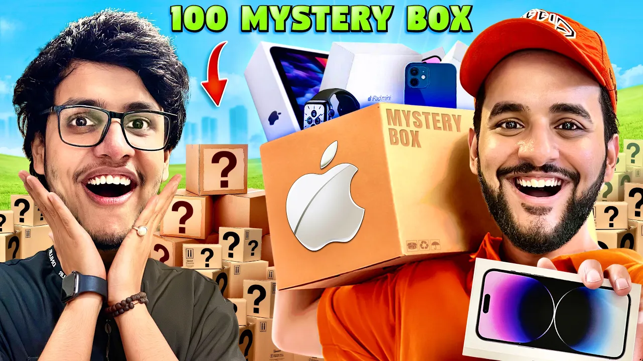 I Ordered 100 MYSTERY BOXES for @triggeredinsaan !! *Profit OR Loss*