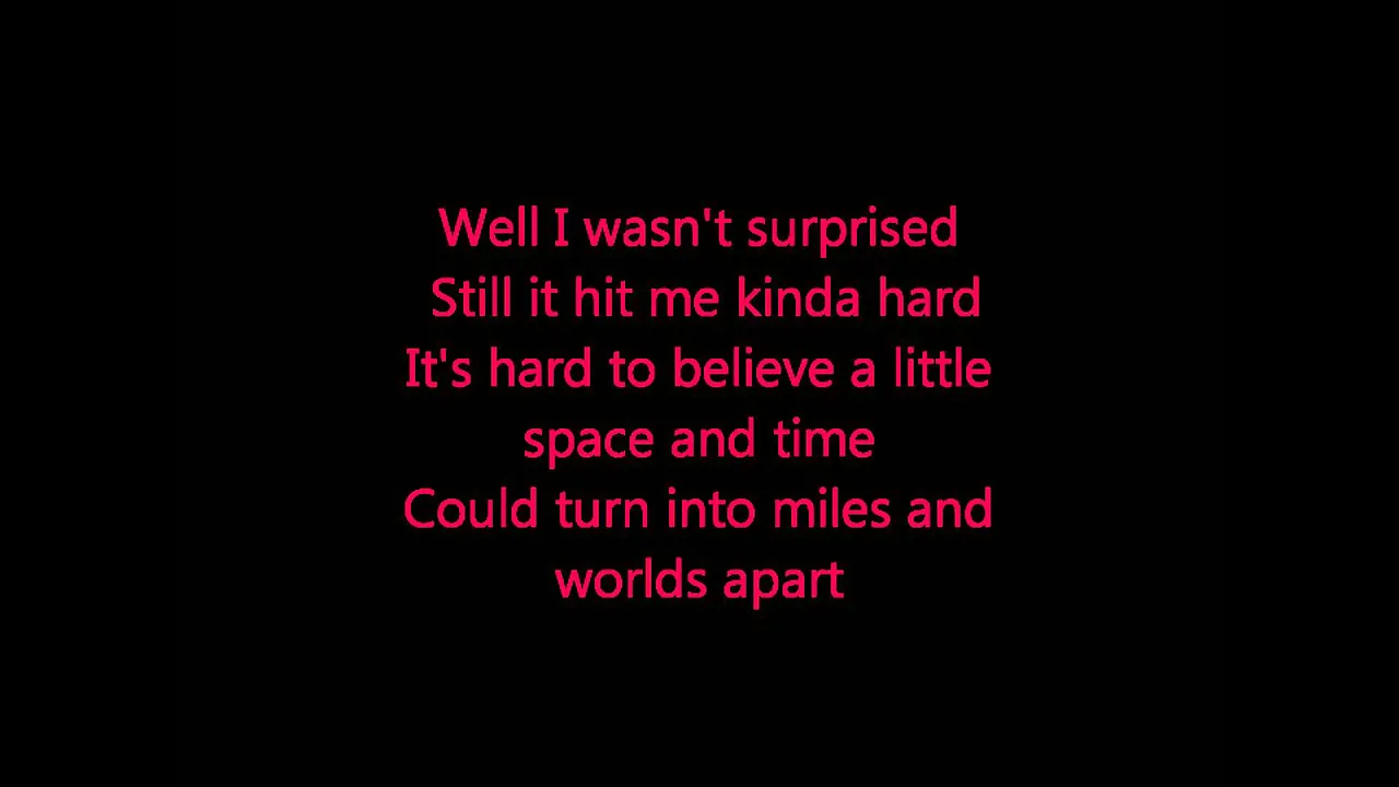 Blake Shelton- I Found Someone Lyrics background
