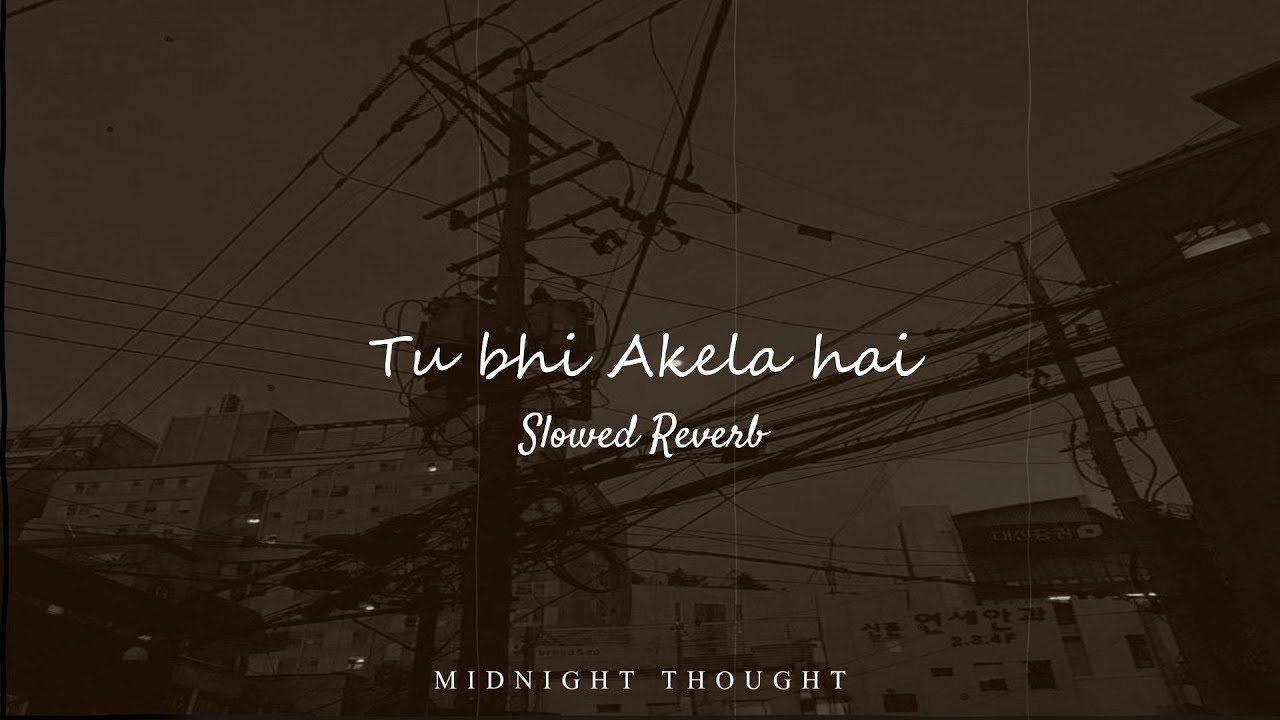 Sanam OST - Shuja Haider | Slowed Reverb | #ost | Midnight Thought background
