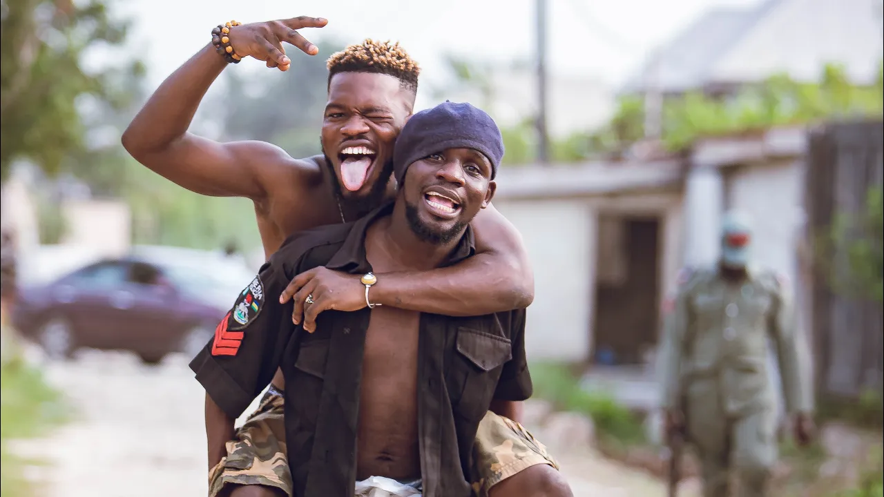 E SHOCK ME | BRODA SHAGGI | OFFICER WOOS background