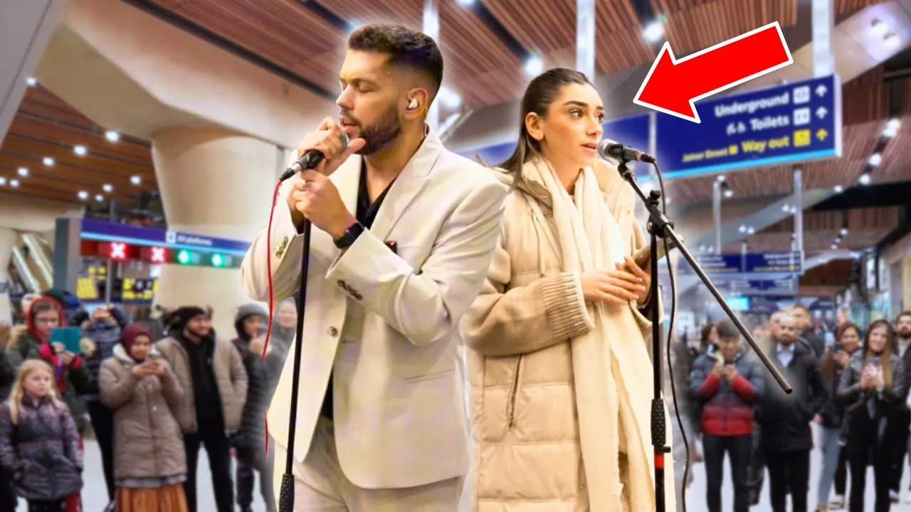 Commuters Were SHOCKED By Her Voice | Calum Scott - You Are The Reason background