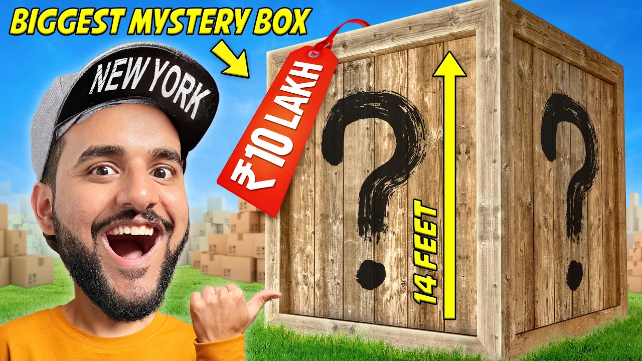 I ordered INDIA’s Largest Mystery Box worth Rs 10,00,000 !! (Profit or loss )