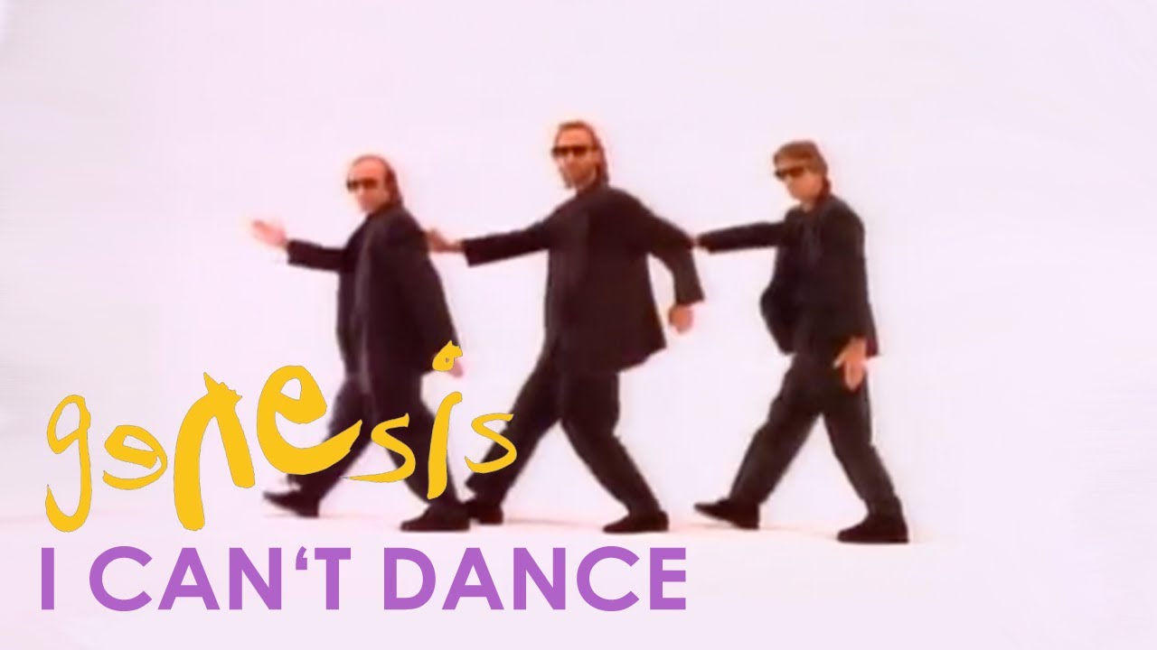 Genesis - I Can't Dance (Official Music Video) backdrop