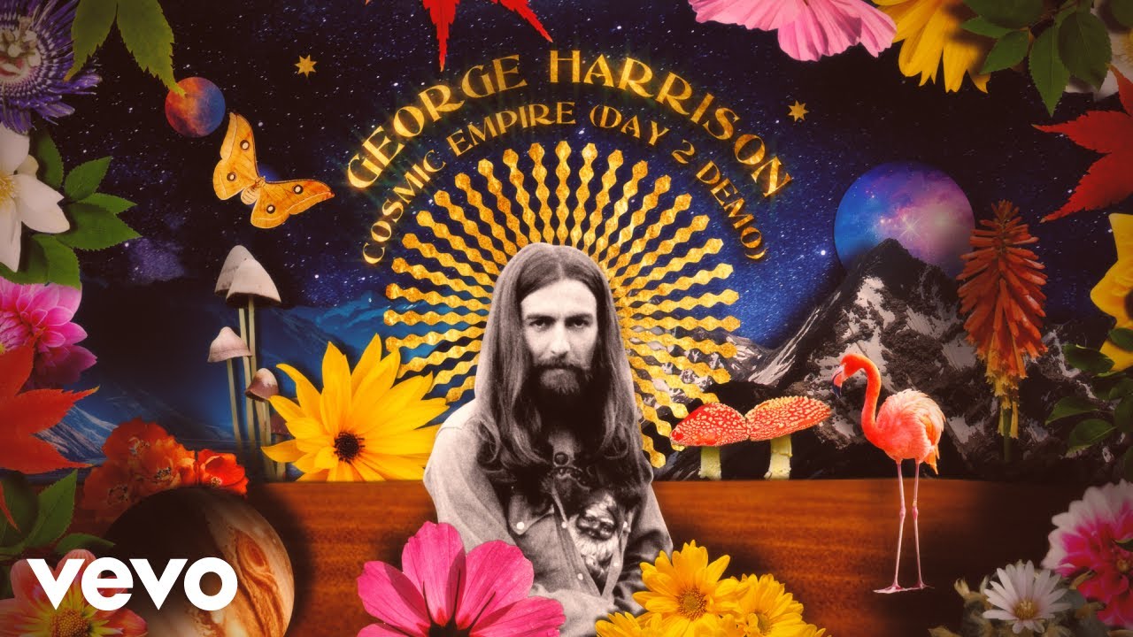 George Harrison - Cosmic Empire (Day 2 Demo / Take 1 / Lyric Video) background