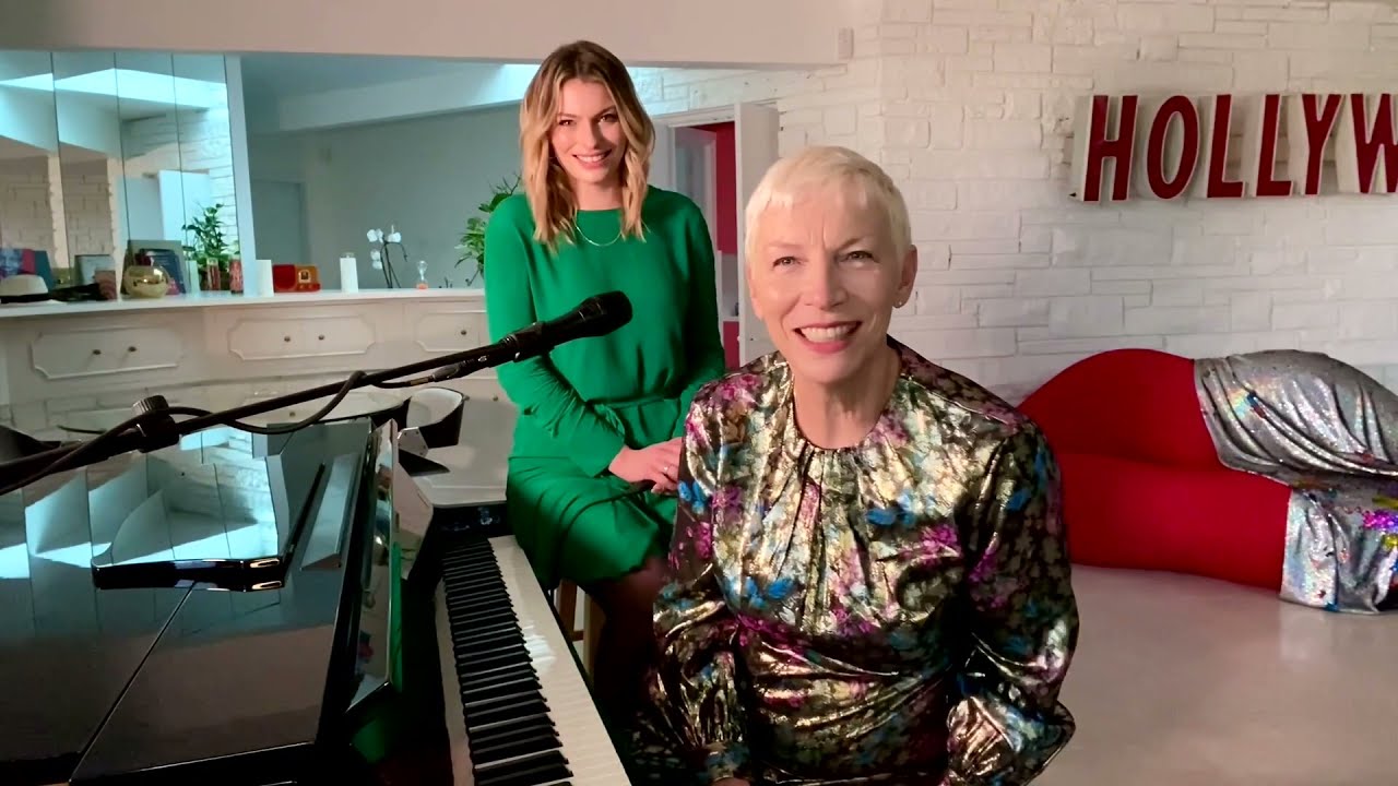 Annie & Lola Lennox | There Must Be An Angel | Live At m2m's 20th Anniversary Gala | 2021 backdrop