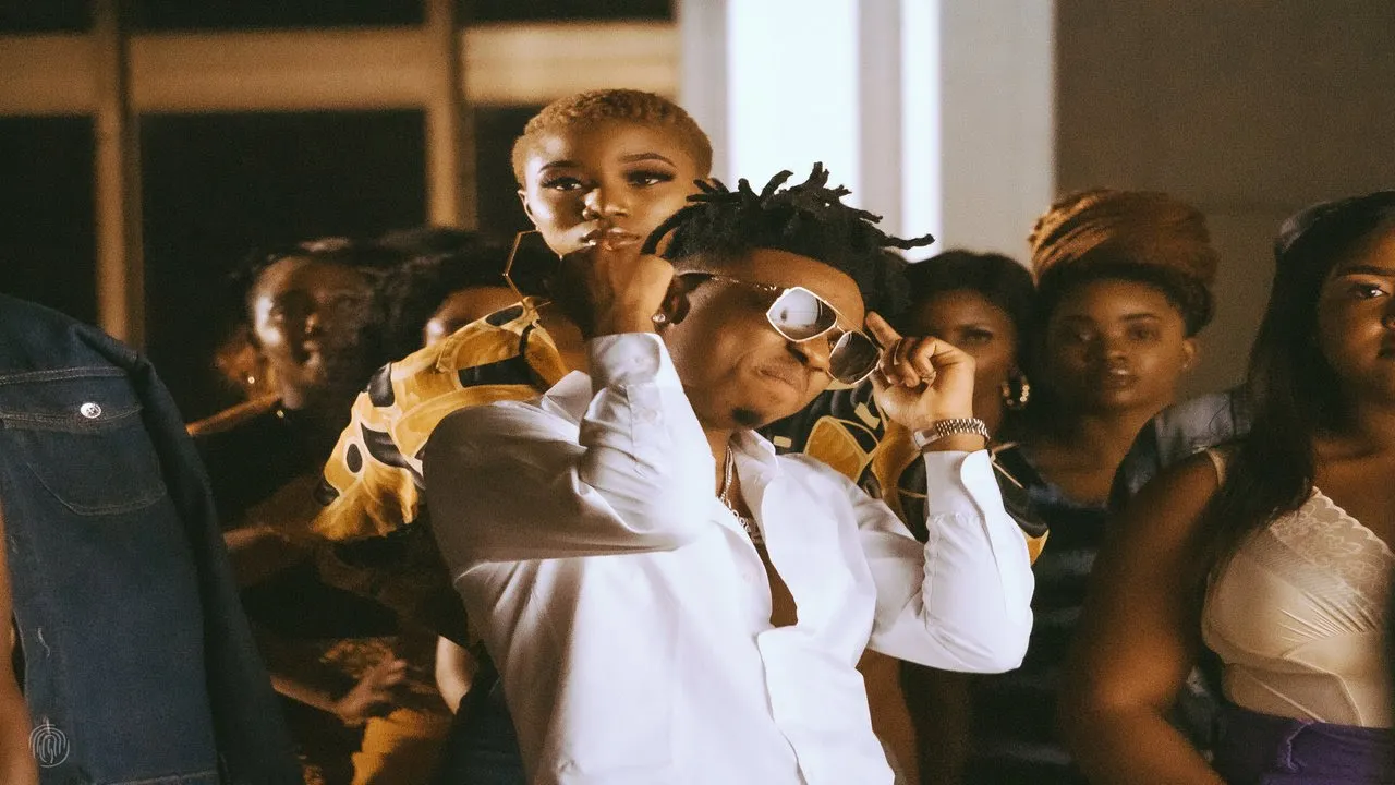 MAYORKUN - UP TO SOMETHING (OFFICIAL VIDEO) background