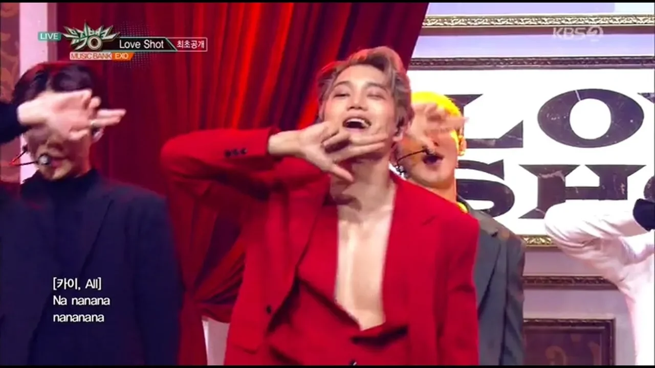 181214 뮤직뱅크 - EXO(Love Shot) ㅣ KBS방송