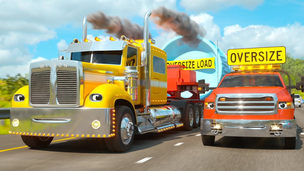 The Highway Adventure with Wilson the Semi-Truck & Bob the Truck | Space Rocket Delivery (RCH SPACE) (2020) | Watch on Movi47