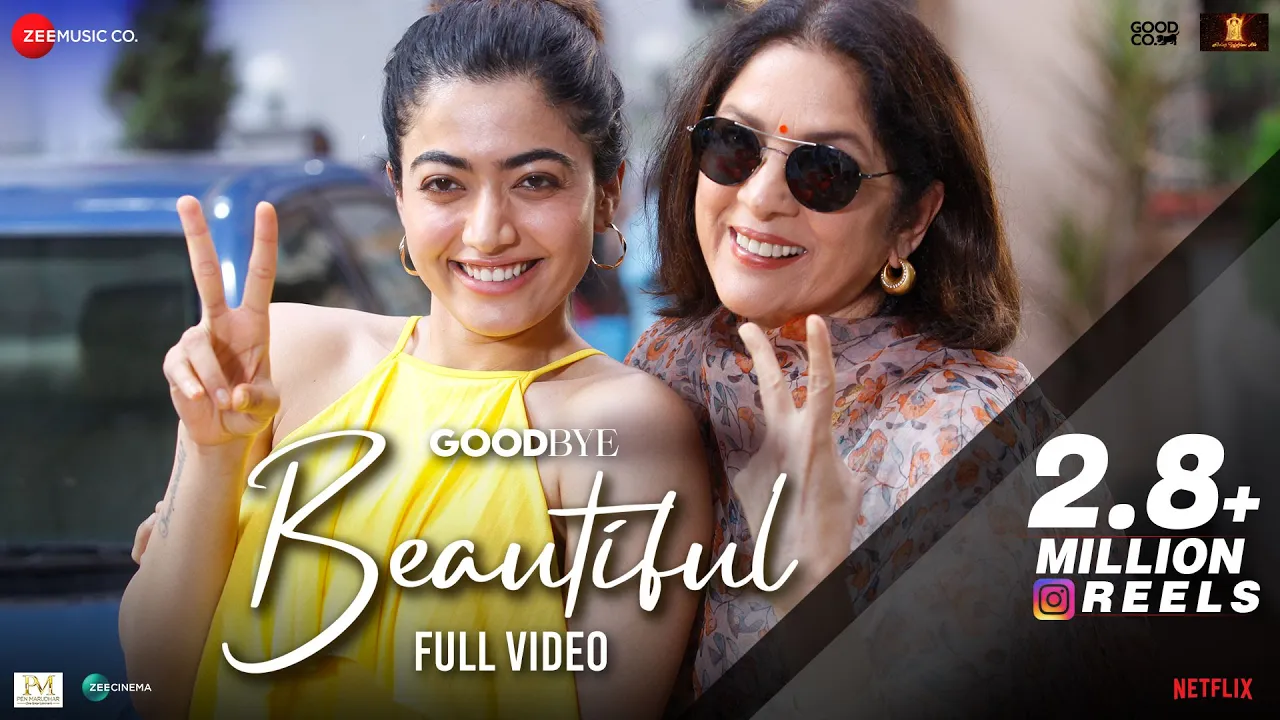 Beautiful - Full Video | Goodbye | Amitabh Bachchan, Rashmika Mandanna, Neena G | Amit T, Swanand K background