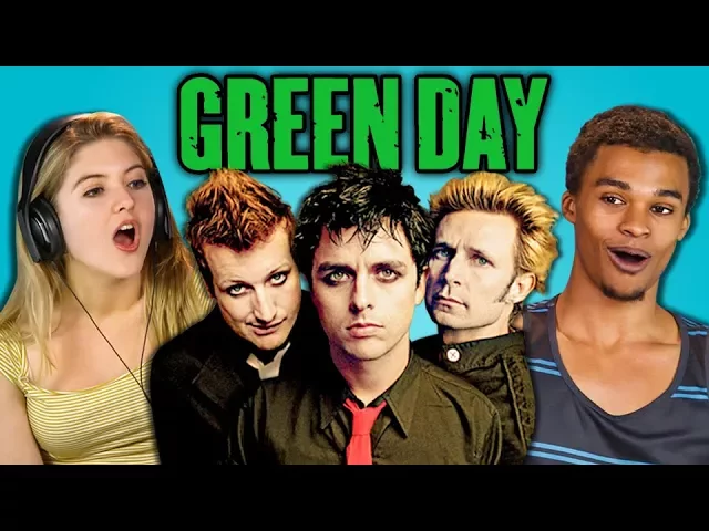 TEENS REACT TO GREEN DAY poster — similar to TRAINWRECKORDS: "Cut the Crap" by The Clash