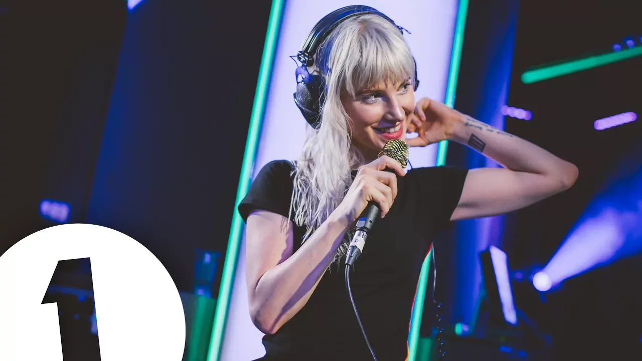 Paramore - Hard Times in the Live Lounge background