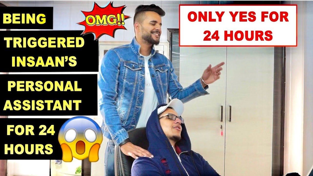 Being *TRIGGERED INSAAN'S* personal ASSISTANT for 24 hours CHALLENGE !!!