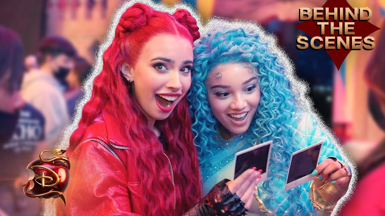 @DisneyDescendants: The Rise of Red | Kylie Cantrall & Malia Baker | A Day in the Life background