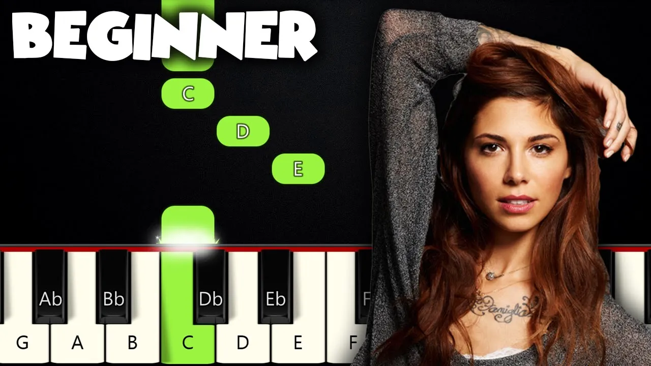 A Thousand Years - Christina Perri | BEGINNER PIANO TUTORIAL + SHEET MUSIC by Betacustic background