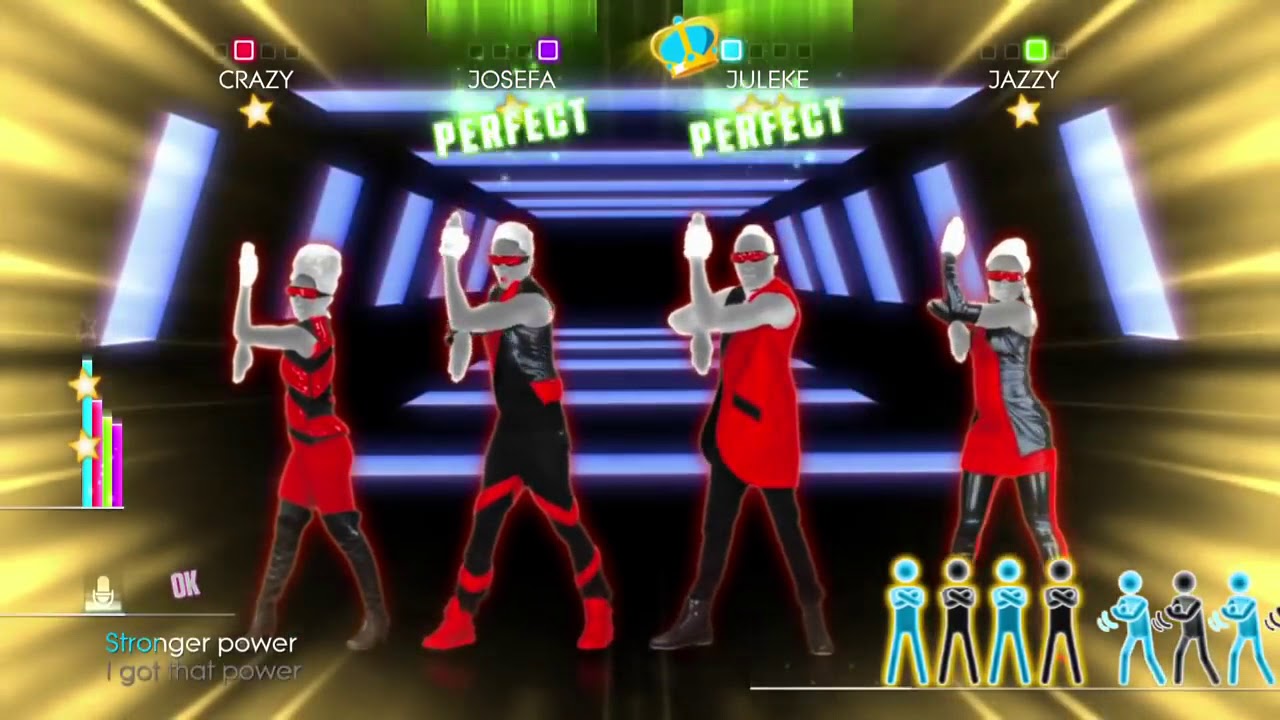 Just Dance 2014 Wii U Gameplay Will i am ft Justin Bieber That Power background