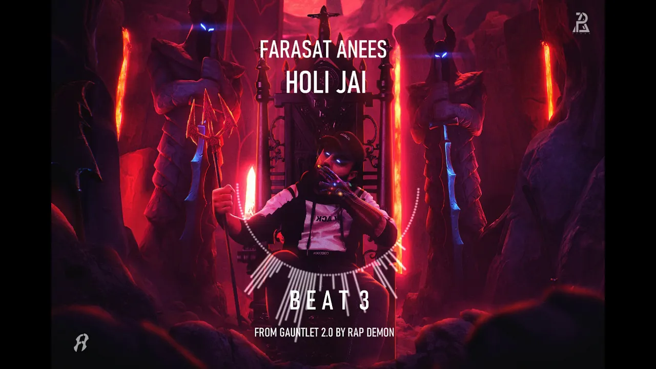 Gauntlet 2.0 Diss (Beat 3 INSTRUMENTAL) Farasat Anees | Rap Demon background