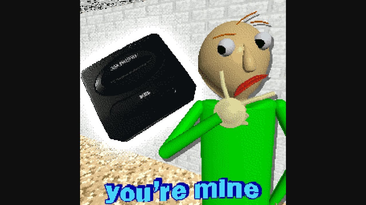 Baldi You're Mine, but it's a Sega Genesis Soundfont Cover. background