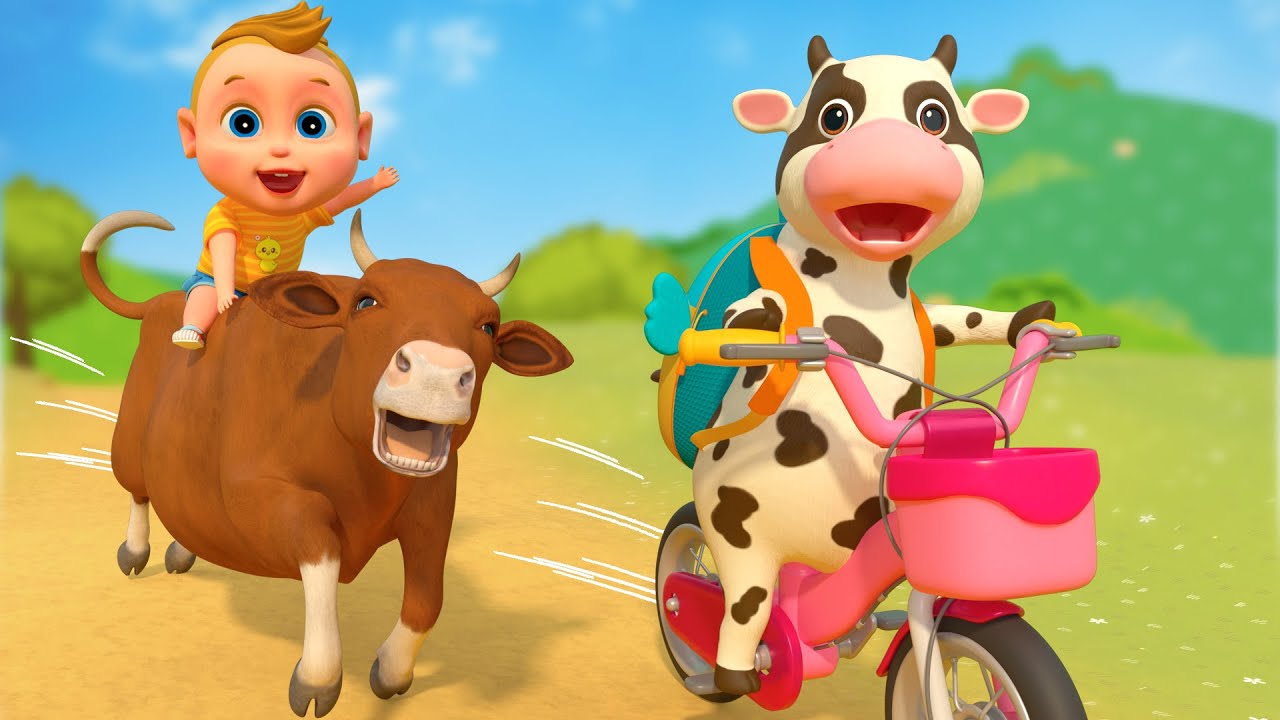 The Names Of Animals: Cow, Elephant, Lion, Tiger, Crocodile - Explore Animals In The Jungle poster — similar to When Animals Go On A Rampage And Got Caught On Camera !
