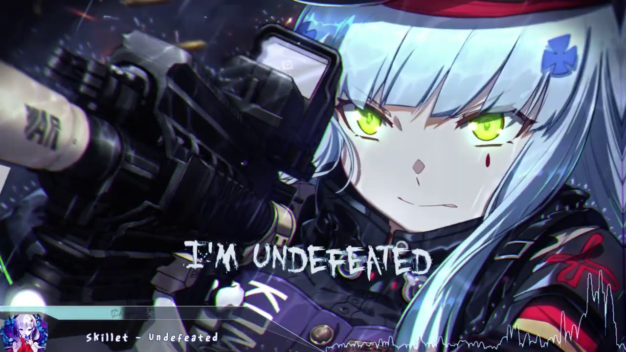Nightcore - Undefeated (Skillet) - (Lyrics)