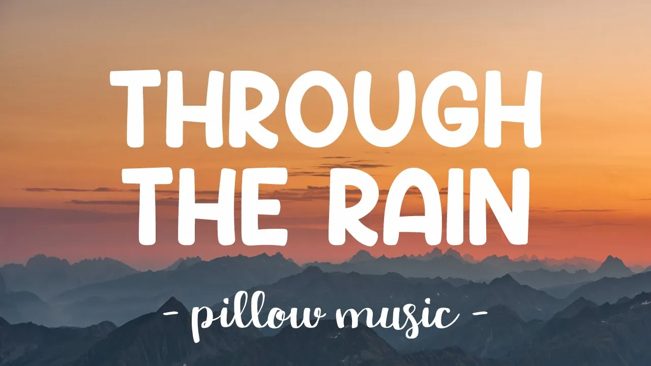 Through The Rain - Mariah Carey (Lyrics) 🎵 background