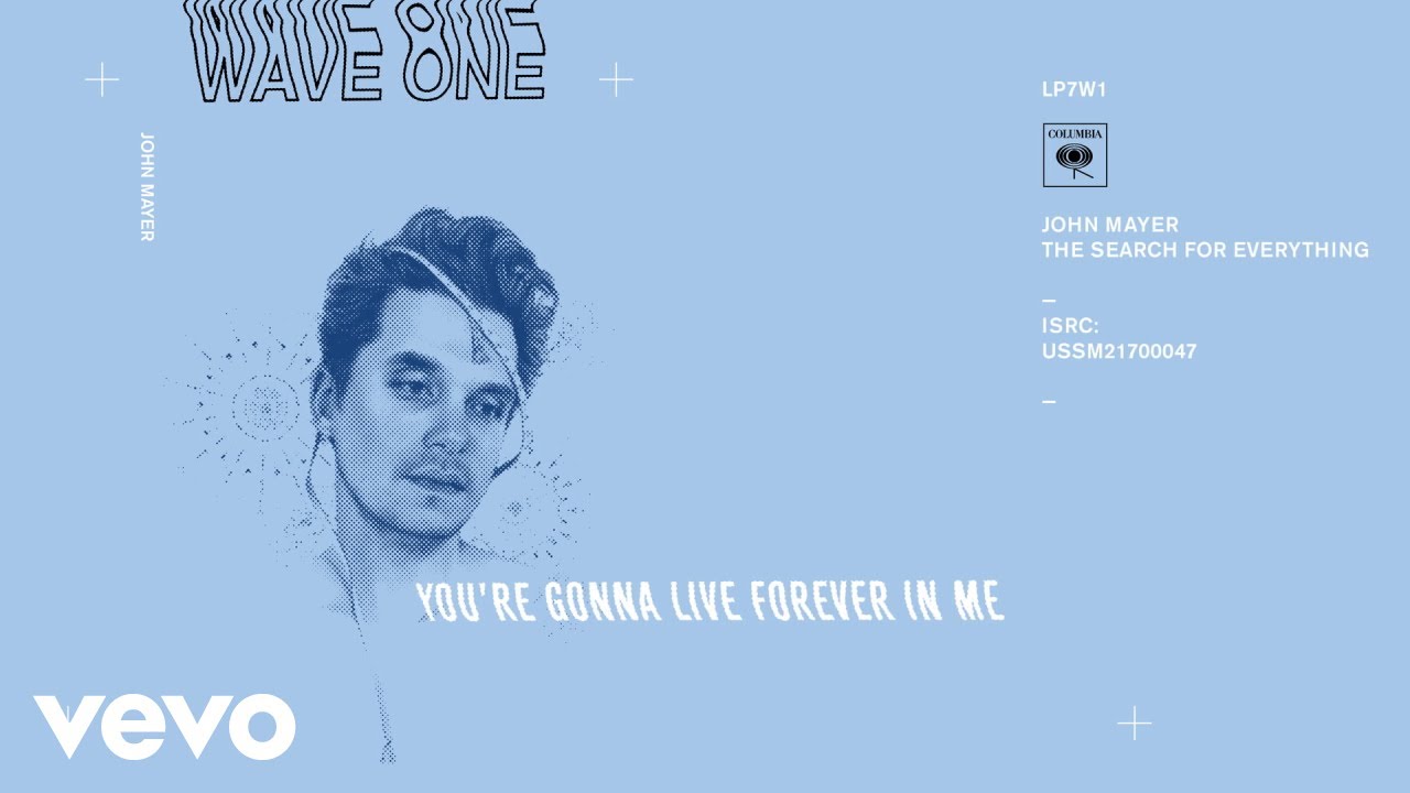 John Mayer - You're Gonna Live Forever in Me (Audio) background