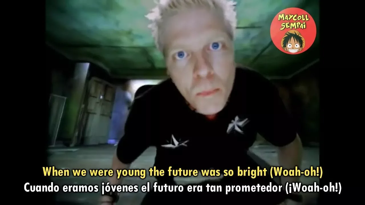 The Offspring - The kids aren't alright(Sub Español + Lyrics) background