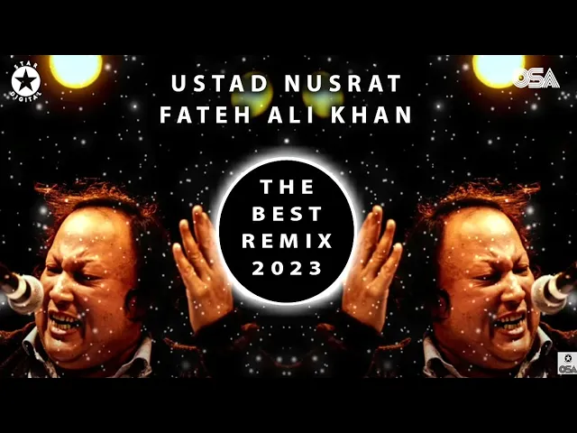 Kehna Ghalat Ghalat | Nusrat Fateh Ali Khan Remix đ€ - Remixed by Afternight Vibes | OSA Gold background