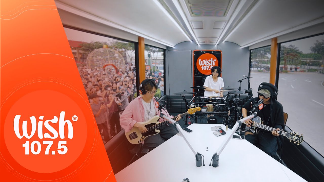 wave to earth performs "seasons" LIVE on Wish 107.5 Bus