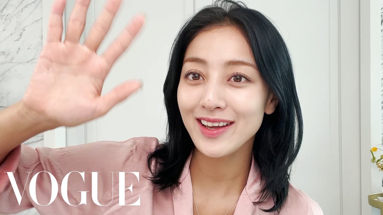 TWICE's JIHYO on Skin Care & Soft Blush Makeup | Beauty Secrets | Vogue (2023) | Watch on Movi47