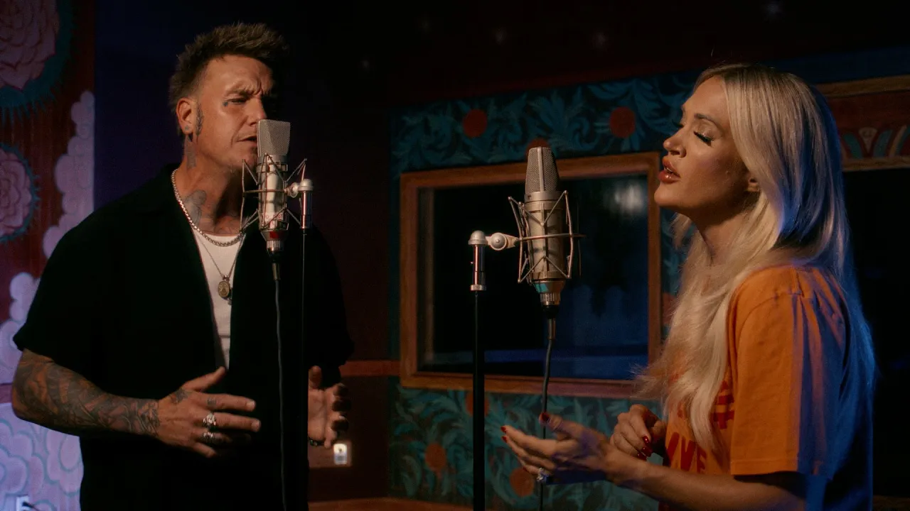 Papa Roach & Carrie Underwood - Leave A Light On (Talk Away The Dark) background