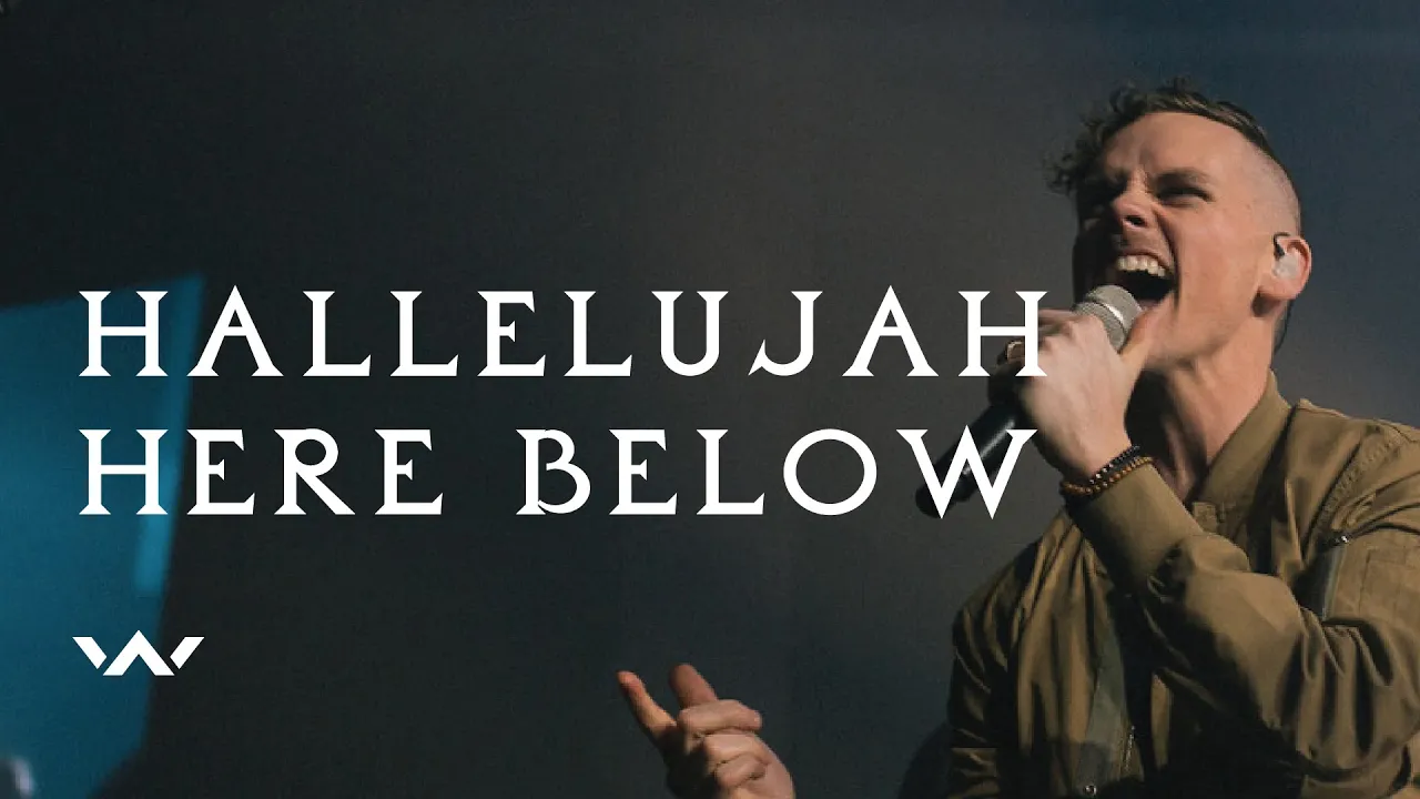 Hallelujah Here Below | Live | Elevation Worship background