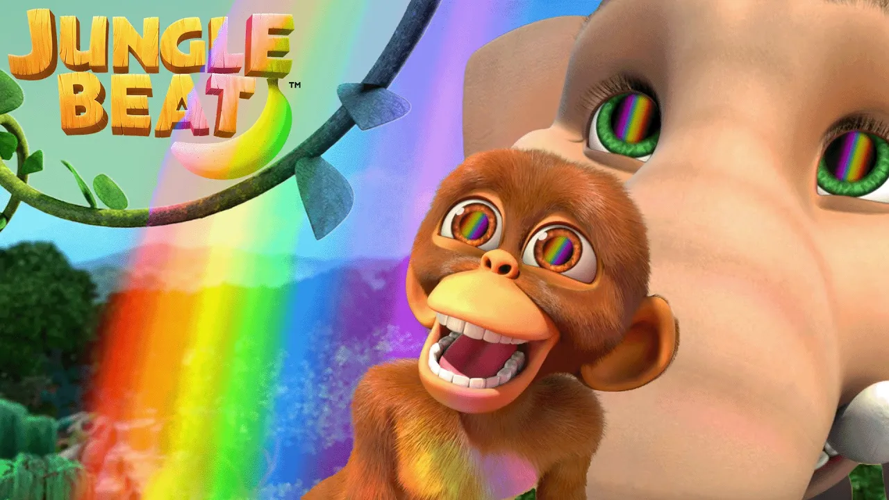 Rainbow Rising | Jungle Beat: Munki and Trunk | Kids Animation 2022 #colorful (2022) | Watch on Movi47