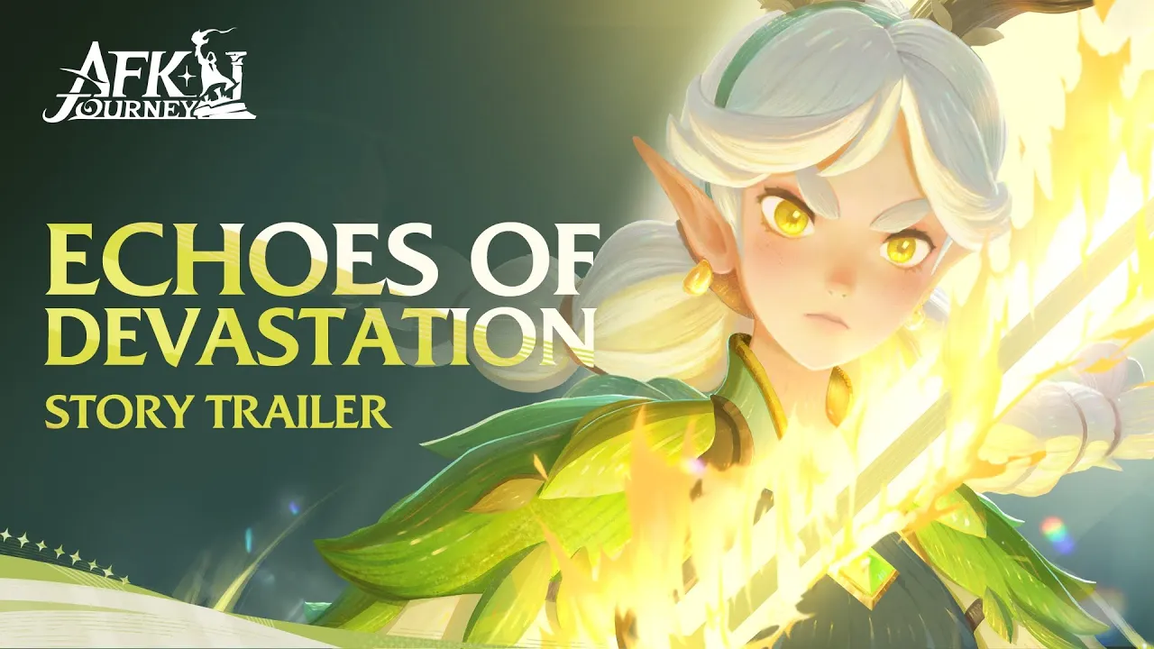AFK Journey — "Echoes of Devastation" Official Story Trailer background