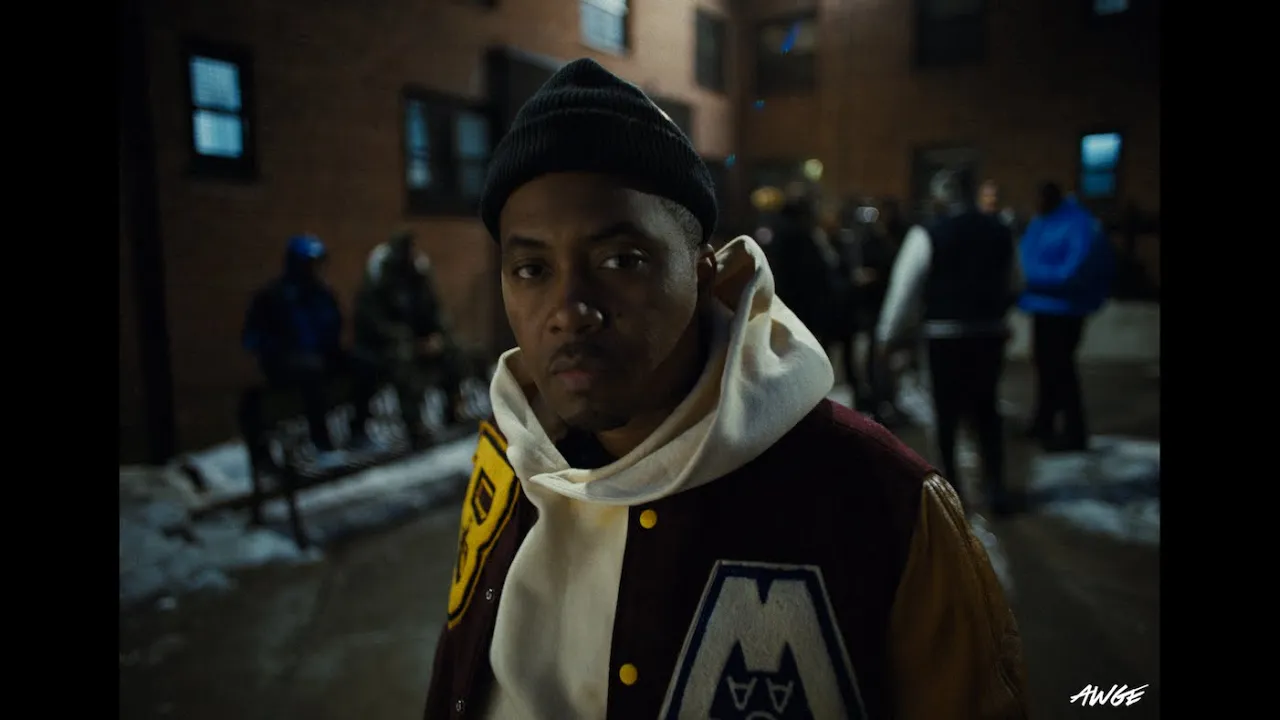 Nas - "Wave Gods" feat. A$AP Rocky and DJ Premier (Official Video) background